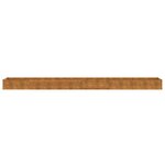 vidaXL Lit surélevé de jardin 580x50x36 cm acier corten