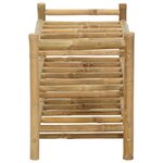 vidaXL Étagère à vin Naturel 57 x 29 5 x 36 cm Bambou