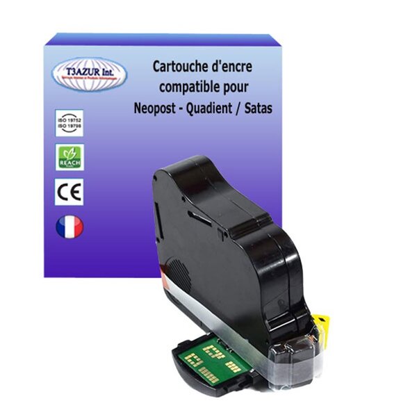 cartouche compatible avec NEOPOST IS-200 / IS-240 / IS-280 - 7210588M / 4145145J - ENCRE BLEUE - (TYPE HV)