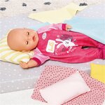Zapf Creation 832646 - Baby born Grenouillère rose 43cm