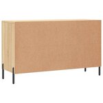 vidaXL Buffet chêne sonoma 100x36x60 cm bois d'ingénierie
