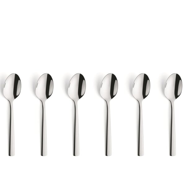 Amefa Ensemble de cuillères à moka 6 Pièces Moderno