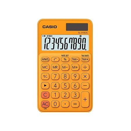 Calculatrice SL-310UC-RG orange CASIO
