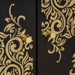 vidaXL Buffet avec étagère Noir 60 x 33 x 75 cm Bois de mangue massif