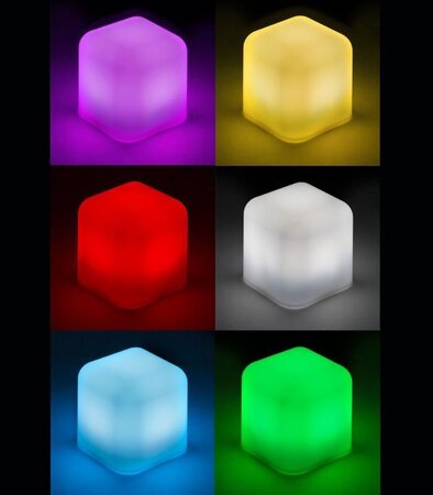Lampe cube LED