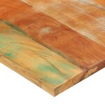 vidaXL Dessus de table rectangulaire 60x140 cm 25-27 mm Bois récupéré