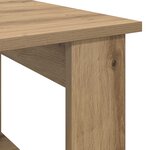 vidaXL Table basse Chêne artisanal 72 x 50 x 50 cm Bois d'ingénierie