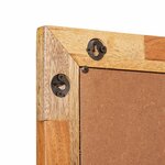 vidaXL Miroir de salle de bain Chêne artisanal 50 x 70 x 2 5 cm