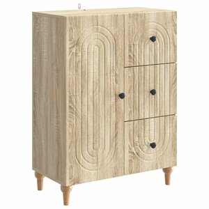 vidaXL Buffet Chêne Sonoma 66 x 34 5 x 90 cm Bois d'ingénierie