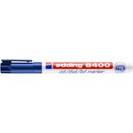 Marqueur cd-dvd-bd 8400 bleu 0 5-1 mm x 10 EDDING