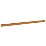 vidaXL Lit surélevé de jardin 1152x50x36 cm acier corten