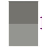 vidaXL Store enrouleur occultant largeur du tissu 156 6 cm polyester