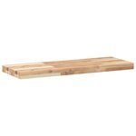 vidaXL Étagère flottante 80x30x4 cm bois d'acacia massif non traité