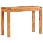 vidaXL Table console 110x40x76cm Bois d'acacia massif et finition miel
