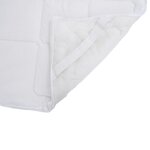 vidaXL Protège-matelas blanc 90x220 cm