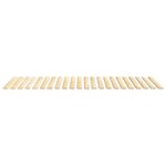 vidaXL Lattes de lit 90x200 cm bois de pin massif