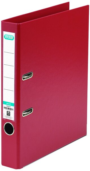Classeur à levier 'rado star' Dos de 50 mm en PP A4 Rouge ELBA