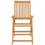 vidaXL Ensemble à manger de jardin 3 Pièces Bois d'acacia solide