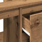 vidaXL Armoire lavabo chêne artisanal 65x33x60 cm bois d'ingénierie