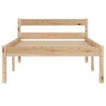 vidaXL Cadre de lit sans matelas bois massif de pin 100x200 cm