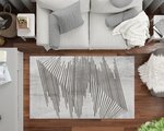 Tapis de salon NOUR 200 x 300 cm - Gris