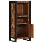 vidaXL Armoire de salle de bain 40x30x90 cm bois massif récupération