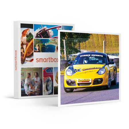 SMARTBOX - Coffret Cadeau Stage pilotage enfant : 3 tours de circuit au volant d'une Porsche Cayman -  Sport & Aventure