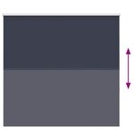 vidaXL Store enrouleur occultant largeur du tissu 151 6 cm polyester