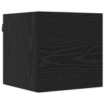 vidaXL Ensemble meuble TV 8 Pièces 100 x 30 x 30 cm Chêne noir