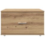 vidaXL Armoire à tiroirs Marron 55 x 45 x 33 5 cm Bois d'ingénierie