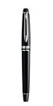 Waterman stylo roller expert  laque noire  recharge noire pointe fine  coffret cadeau