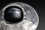 Pièce de monnaie en Argent 20 Dollars g 93.3 (3 oz) Millésime 2024 Real Heroes ASTRONAUT
