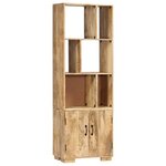 vidaXL Bibliothèque 60x35x180 cm Bois de manguier solide