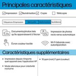 Imprimante tout-en-un HP Envy 6122e Jet d'encre couleur - Copie Scan - 3 mois d'Instant ink inclus avec HP+