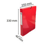 Boîte de classement iderama dos de 40mm - a4 - x 8 - exacompta