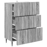 vidaXL Armoire à tiroirs 66 x 34 5 x 92 cm Bois d'ingénierie