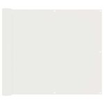 vidaXL Écran de balcon 90 x 200 cm Oxford alu enduit de PU