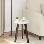 vidaXL Plateau de table Blanc 30 x 30 x 1.5 cm Bois d'ingénierie