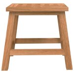 vidaXL Tabouret 29x22 5x25 5 cm Bois massif de noyer