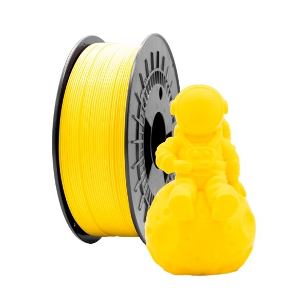 Filament PETG 3D - Diamètre 1 75 mm - Bobine 1kg - Couleur Jaune