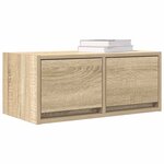 vidaXL Meuble TV chêne sonoma 60x31x25 5 cm bois d'ingénierie