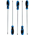 Brilliant tools jeu de tournevis 5 pièces extra-longue tx