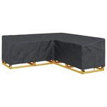 vidaXL Housse pour mobilier d'extérieur 220 x 220 x 80 cm