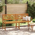 vidaXL Banc de jardin 180 x 56 x 90 cm en bois d'acacia massif