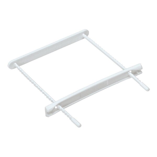 Relieur d'archives plastique blanc - 8 cm - Boîte de 100 (paquet 100 unités)