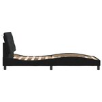 vidaXL Cadre de lit sans matelas noir 80x200 cm velours