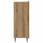 vidaXL Buffet Chêne artisanal 34 5 x 33 x 92 cm Bois d'ingénierie