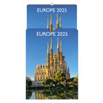Calendrier Mural 2025 Décoration 29x39 Cm - Europe - Draeger paris