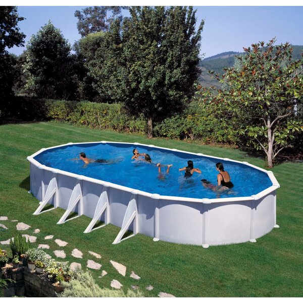 Kit piscine hors sol acier 10 00 x 5 50 x 1 32m