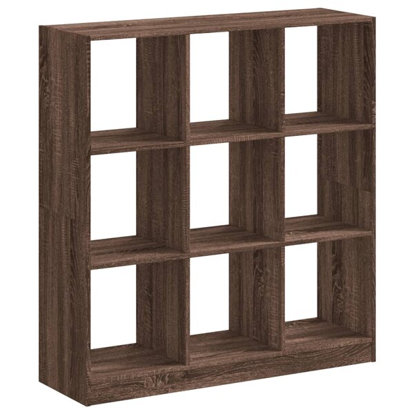 vidaXL Bibliothèque chêne marron 102x32x108 cm bois d'ingénierie